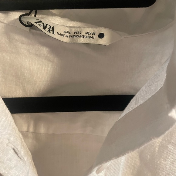 Zara linen shirt - Picture 2 of 5